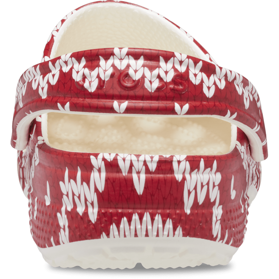 Kleur Classic Holiday Sweater Clog - Terug - Crocs