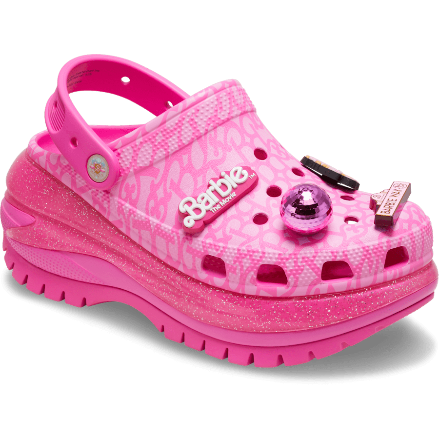 Color Barbie™ The Movie Mega Crush Clog  - Angle - Crocs