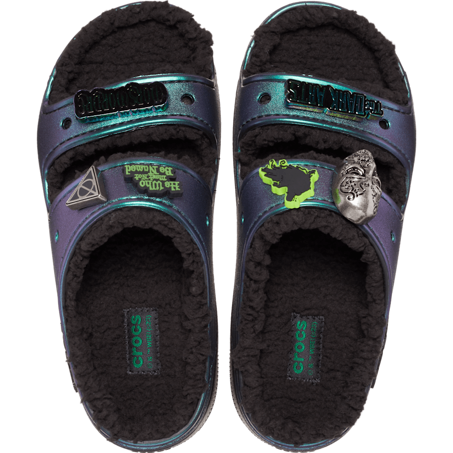 Black Harry Potter Classic Lined Sandal - Top - Crocs