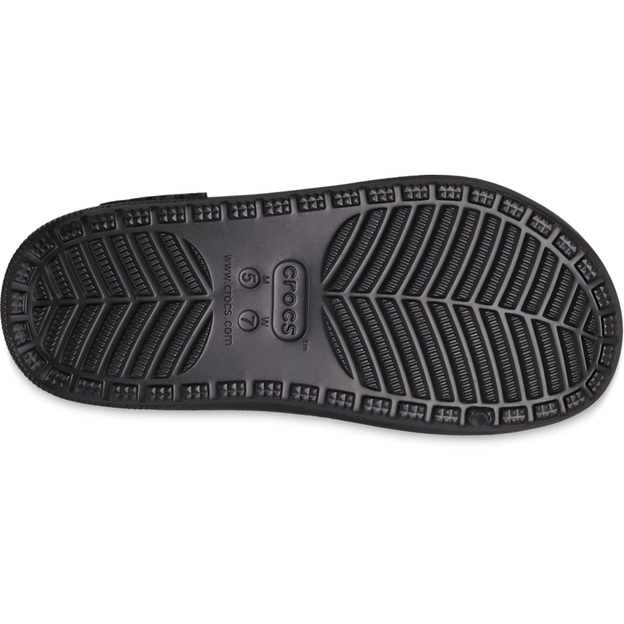 Black Harry Potter Classic Lined Sandal - Bottom - Crocs
