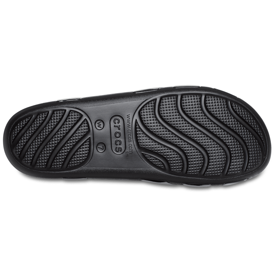 Black Crocs Splash Glossy Fisherman - Bottom - Crocs
