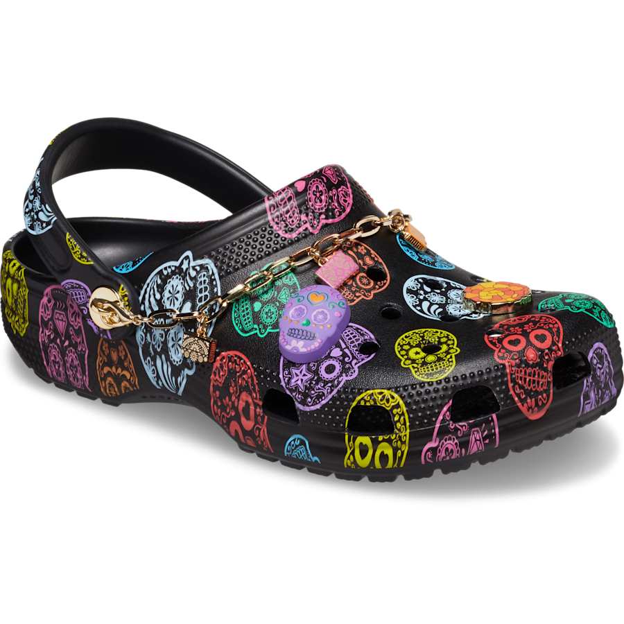 Color Classic Día de Muertos Clog - Angle - Crocs