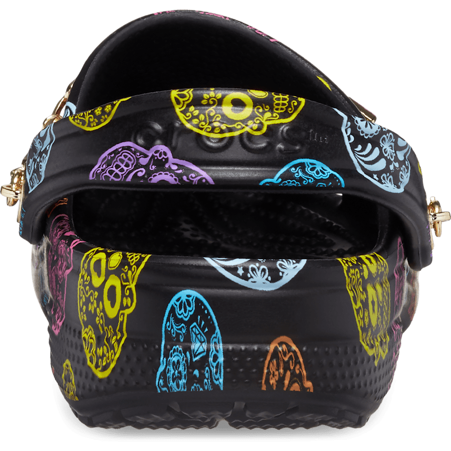 Color Classic Día de Muertos Clog - Back - Crocs