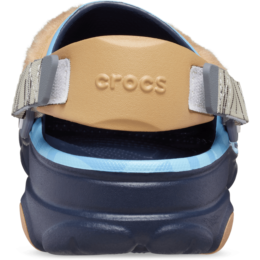Navy Demon Slayer Inosuke All-Terrain Clog - Back - Crocs