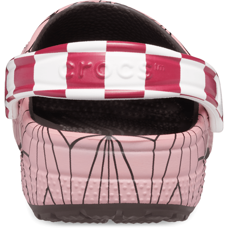 Espresso Classic Demon Slayer Nezuko Clog - Back - Crocs