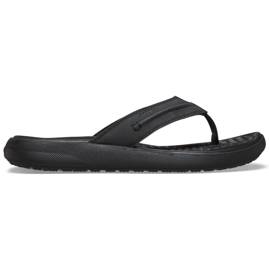 Crocs Yukon Vista Literide Flip — Black / Black