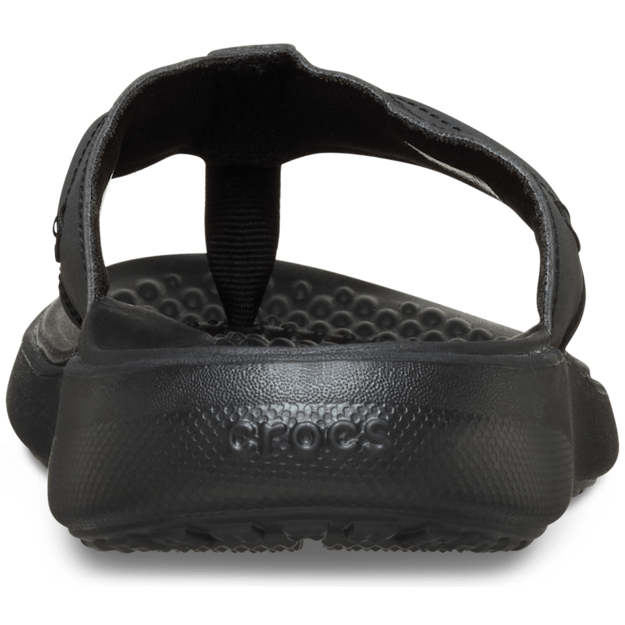 Crocs Yukon Vista Literide Flip — Black / Black