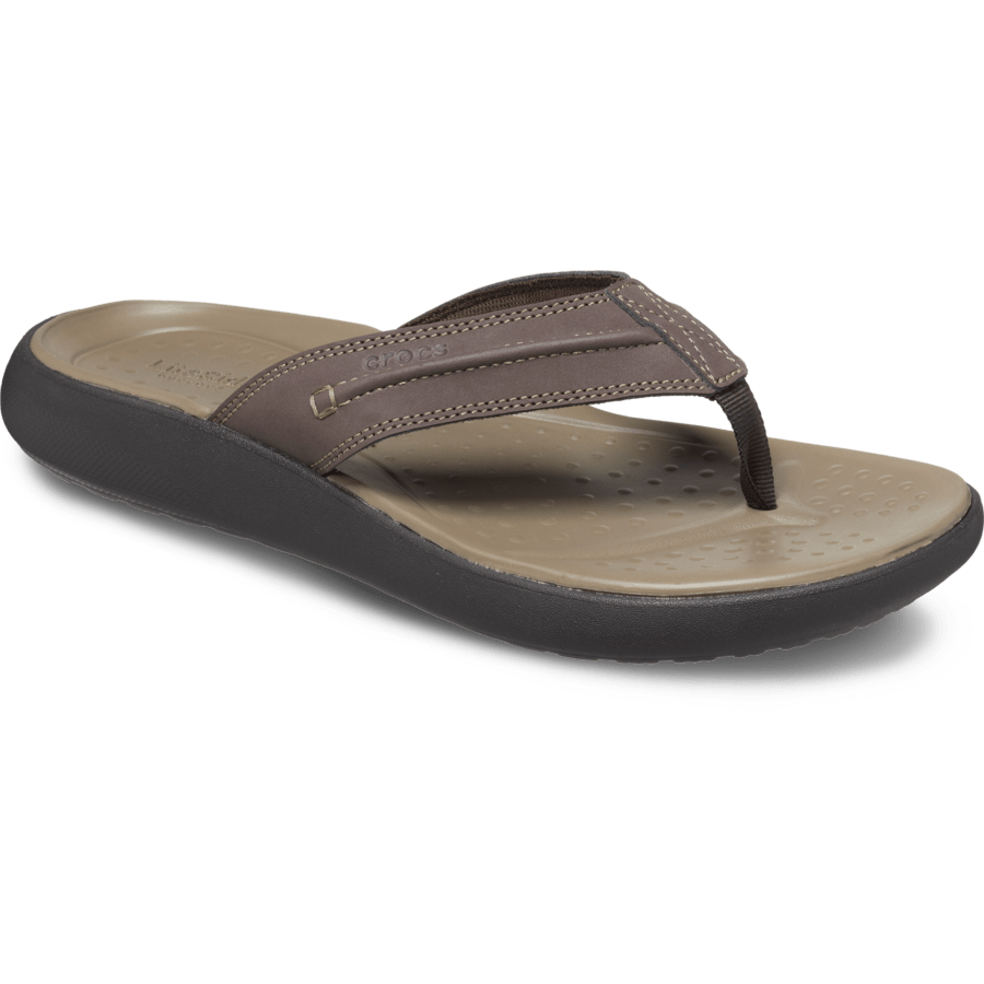 Expresso   Tongs Yukon Vista II LR pour hommes - Angle - Crocs