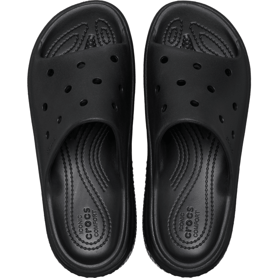 Black Stomp Slide - Top - Crocs