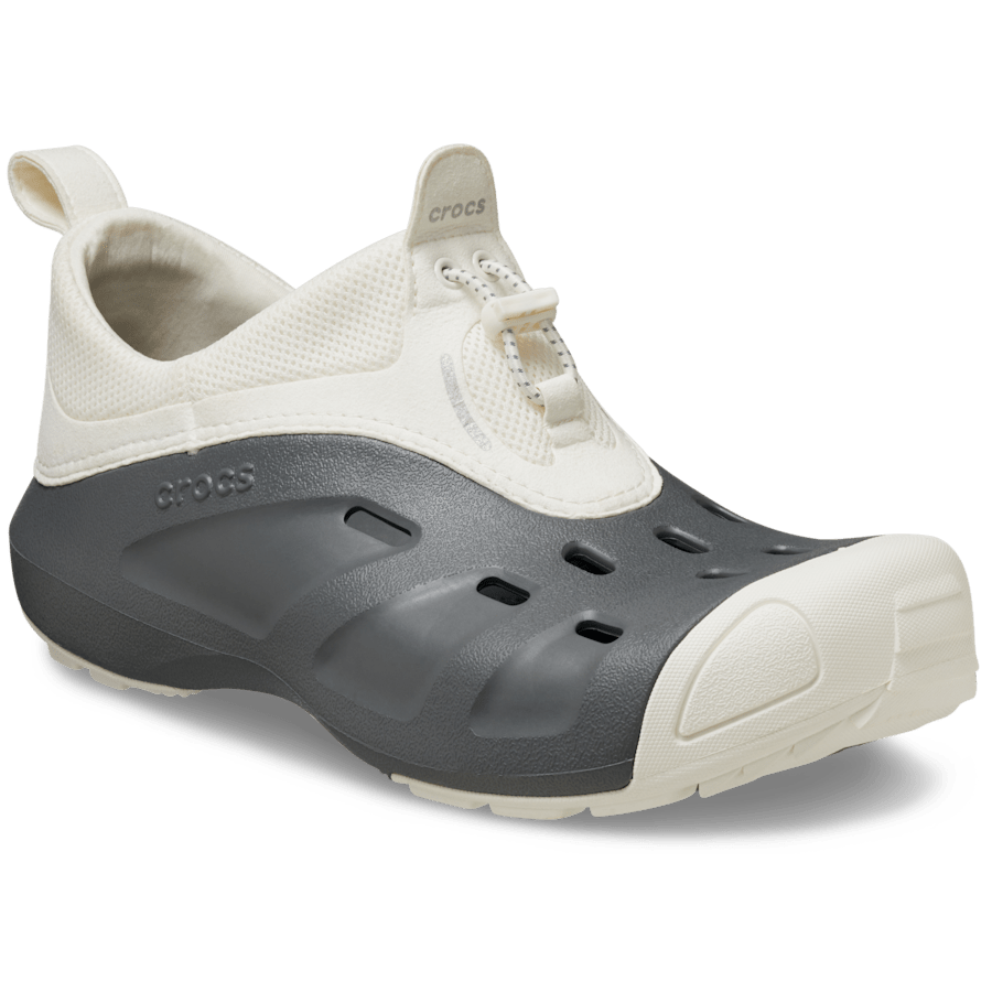 Slate Grey Crocs Quick Trail Low - Schrägsicht - Crocs