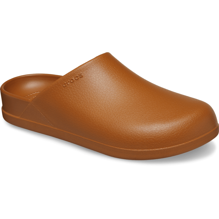 Cognac Dylan Clog - Angle - Crocs