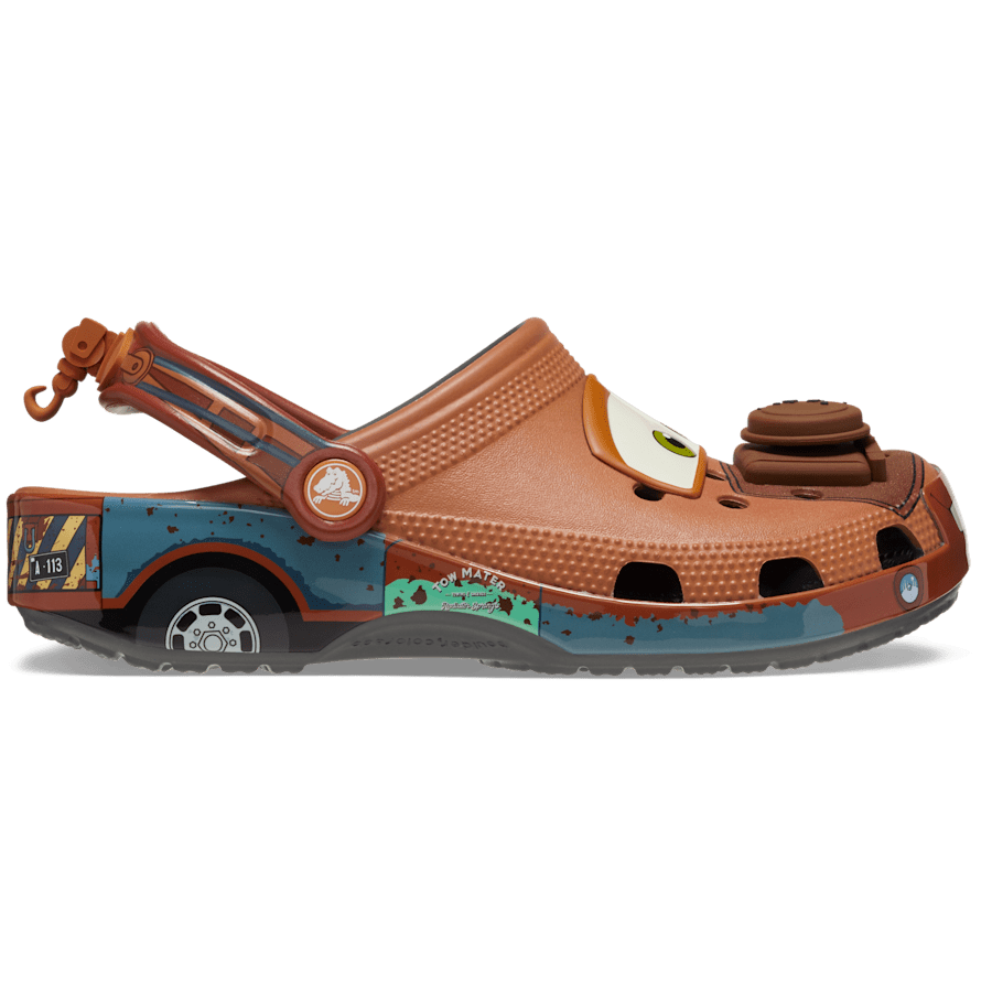 Slate Grey Classic Disney and Pixar Cars’ Mater Clog - Side - Crocs