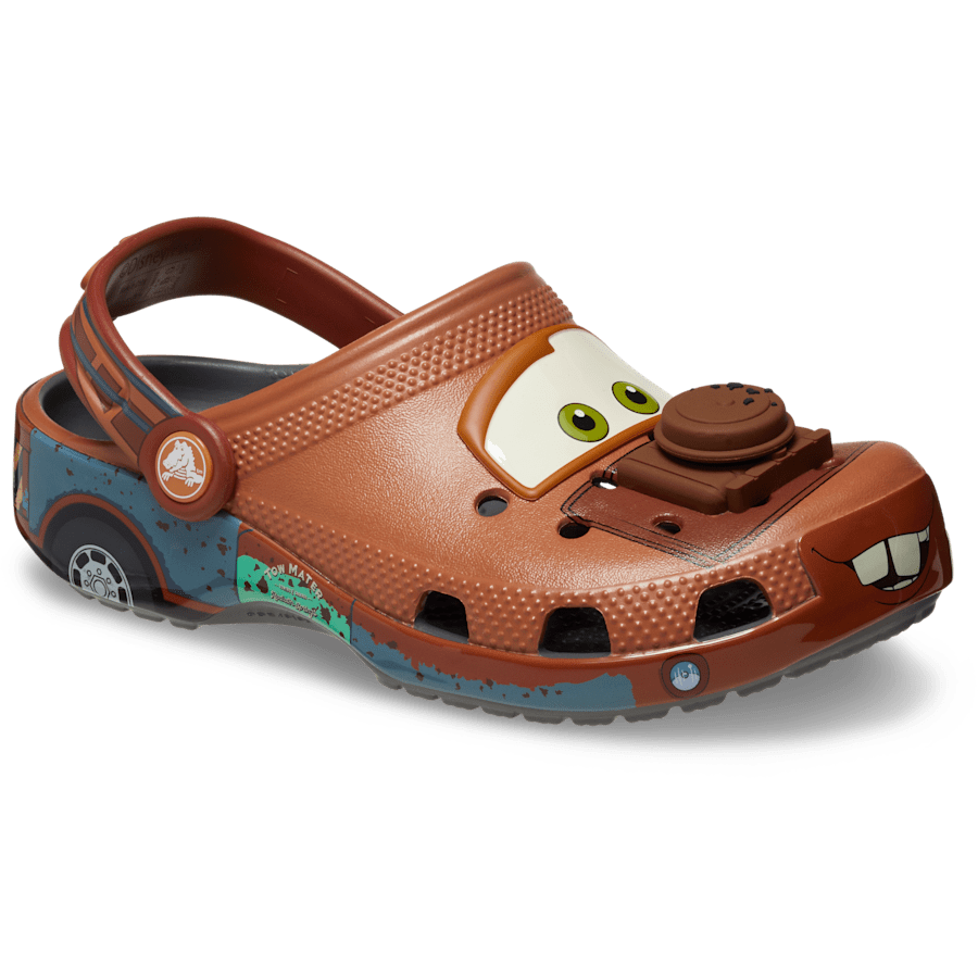 Slate Grey Toddlers’ Classic Disney and Pixar Cars’ Mater Clog - Angle - Crocs
