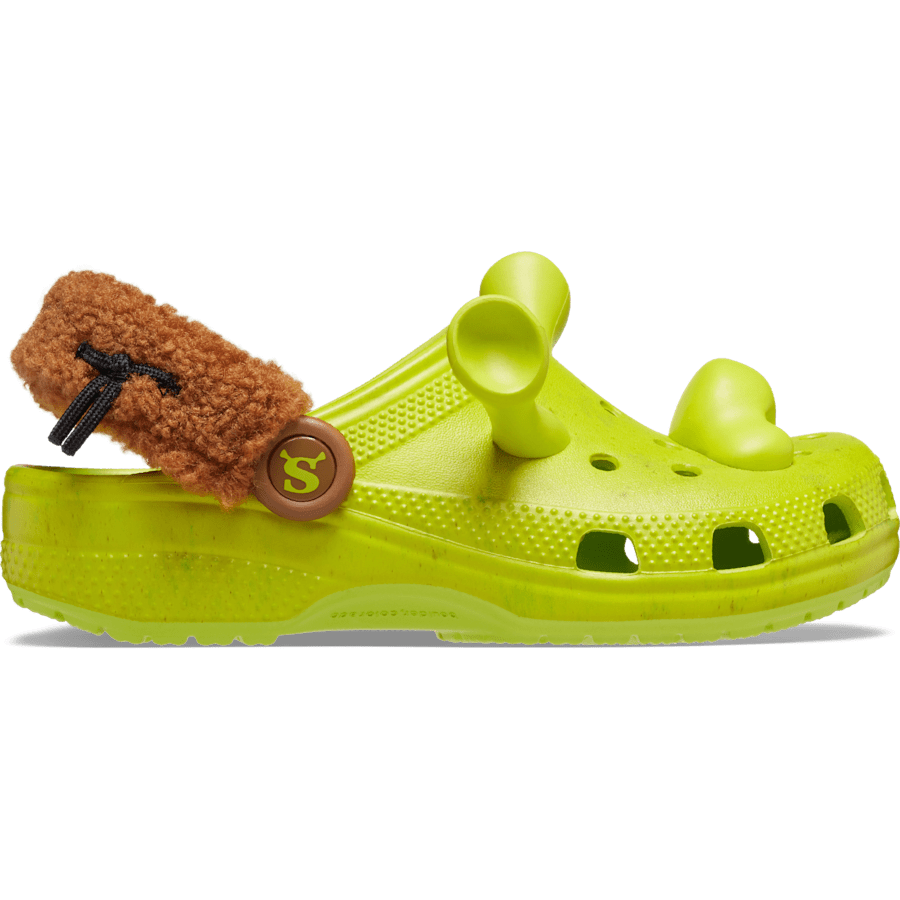 Lime Punch Kids’ Classic DreamWorks Shrek Clog - Side - Crocs