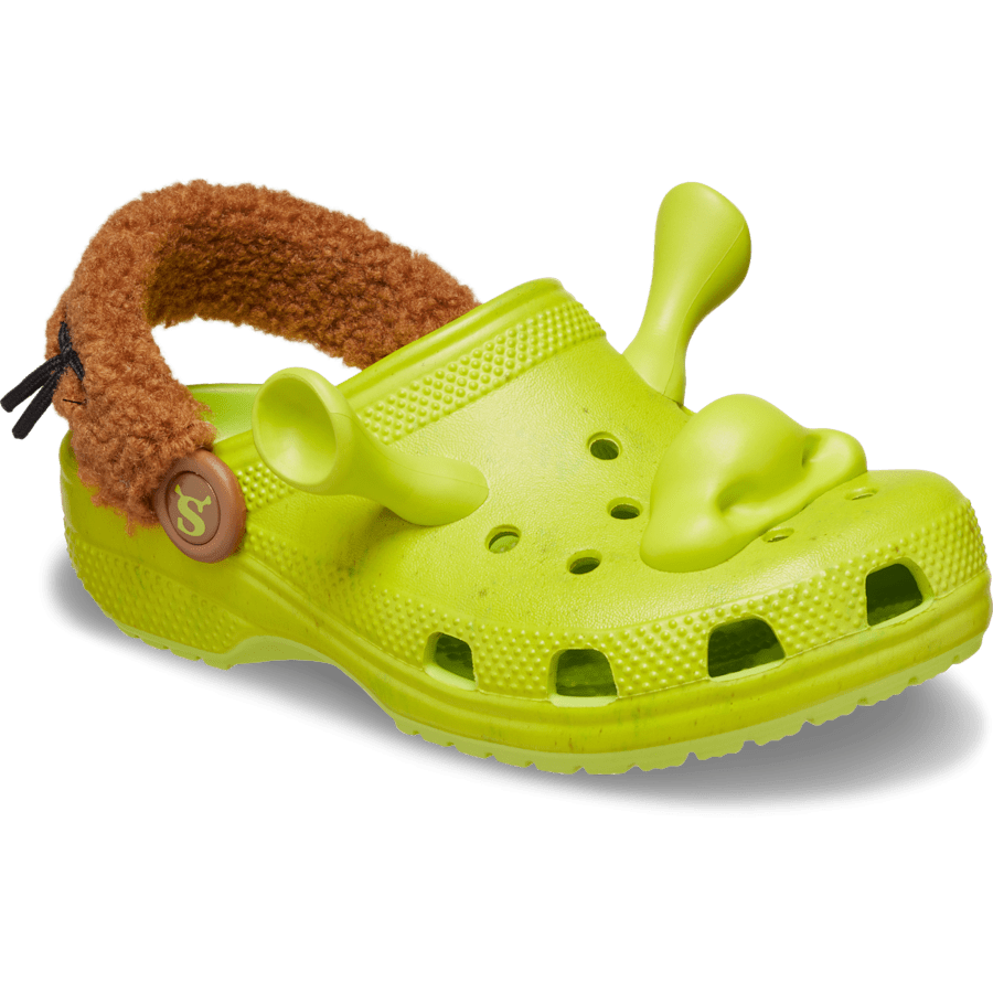 Lime Punch Kids’ Classic DreamWorks Shrek Clog - Angle - Crocs