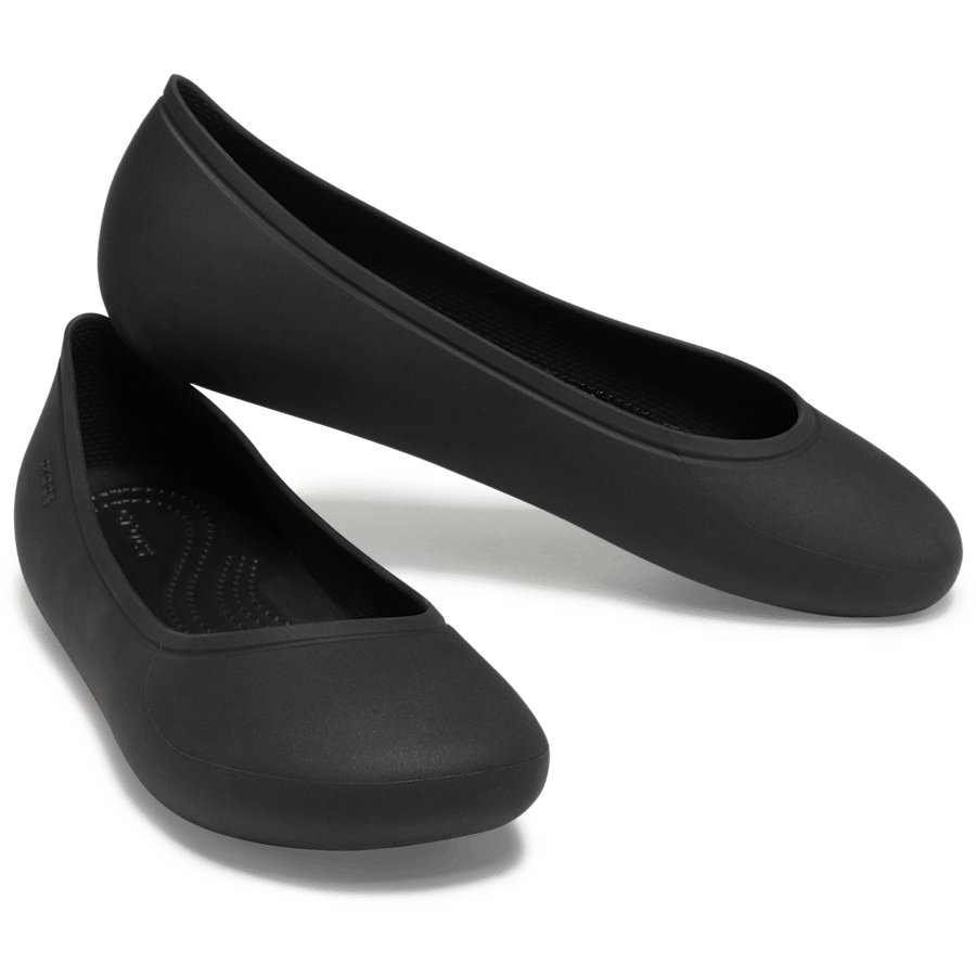 Black Brooklyn Flat - Pair - Crocs
