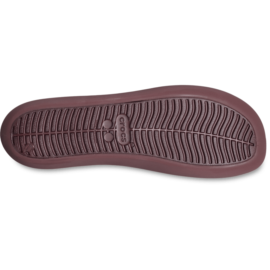 Dark Cherry Brooklyn Flat - Bottom - Crocs