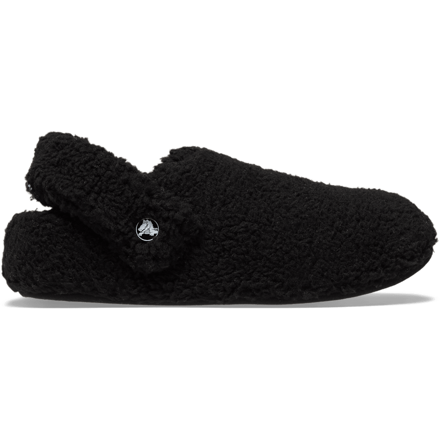 Black Classic Cozzzy Slipper - Side - Crocs