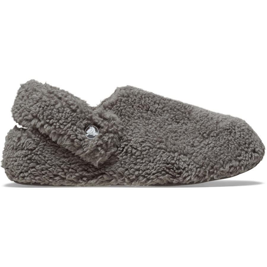 Slate Grey Classic Cozzzy Slipper - Side - Crocs