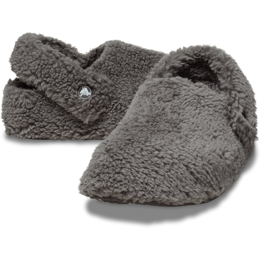 Slate Grey Classic Cozzzy Slipper - Pair - Crocs