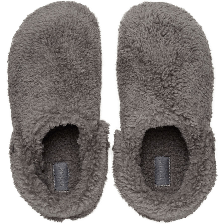 Slate Grey Classic Cozzzy Slipper - Top - Crocs