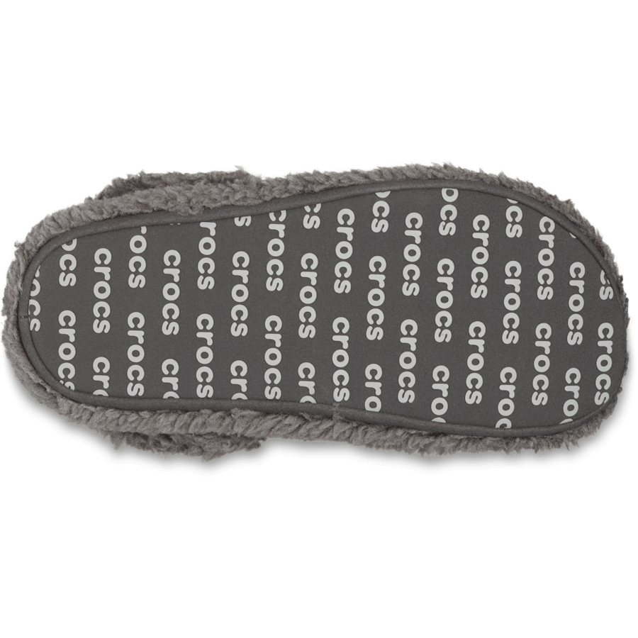 Slate Grey Classic Cozzzy Slipper - Bottom - Crocs