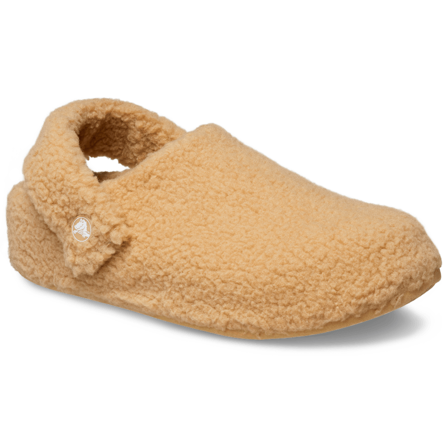 Wheat Classic Cozzzy Slipper - Angle - Crocs