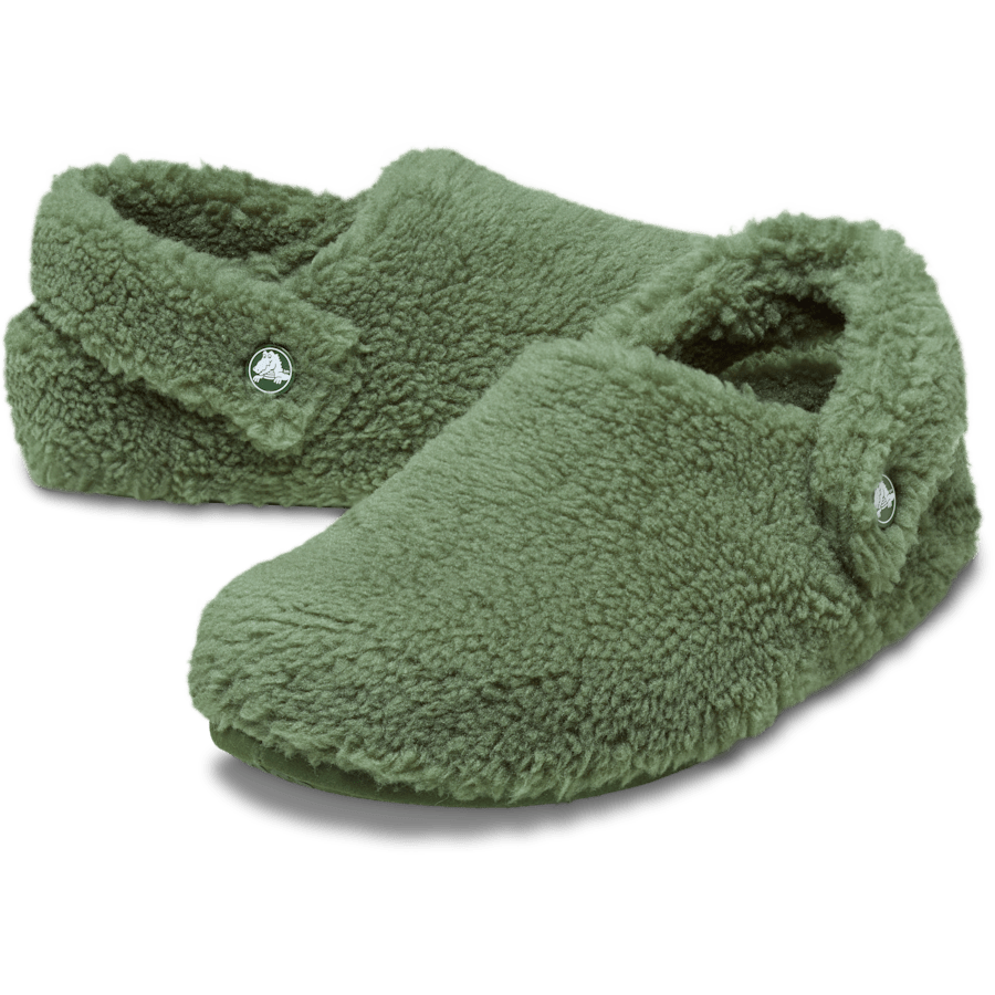 Vert Armée Pantoufles Cozzzy classique - Paire - Crocs