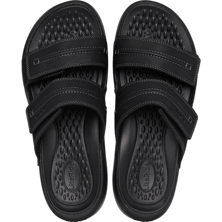 Black Yukon Vista II LiteRide™ Sandal - Top - Crocs