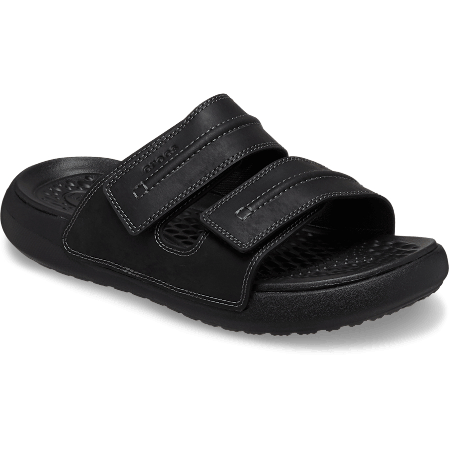 Black Yukon Vista II LiteRide™ Sandal - Angle - Crocs