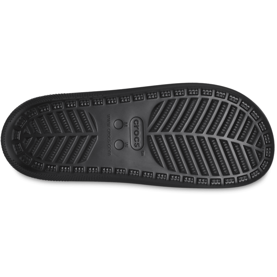 Black Classic Slide - Bottom - Crocs
