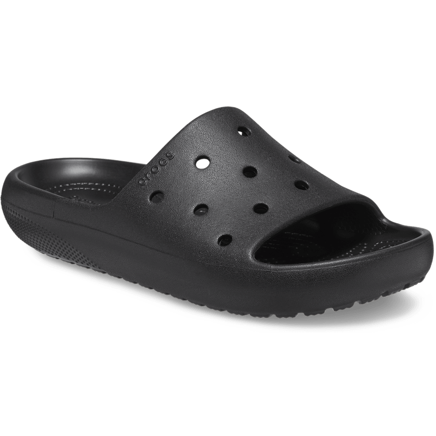 Black Classic Slide - Angle - Crocs