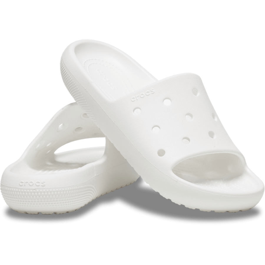 White Classic Slide - Pair - Crocs