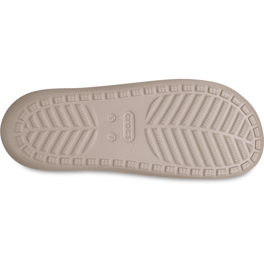 Taupe Classic Slide - Bottom - Crocs
