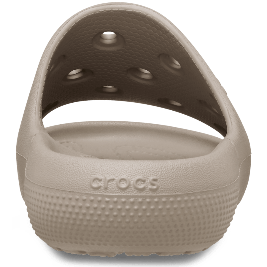 Taupe Classic Slide - Back - Crocs