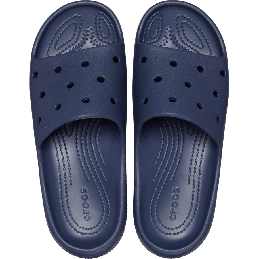 Navy Classic Slide - Top - Crocs