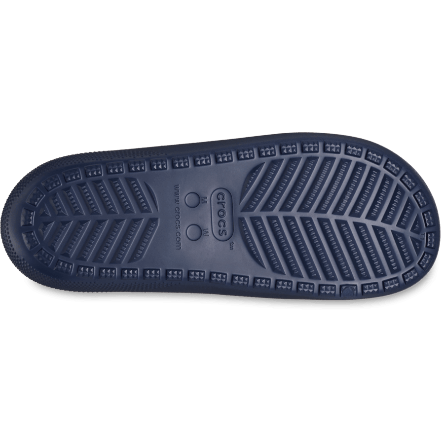 Navy Classic Slide - Bottom - Crocs