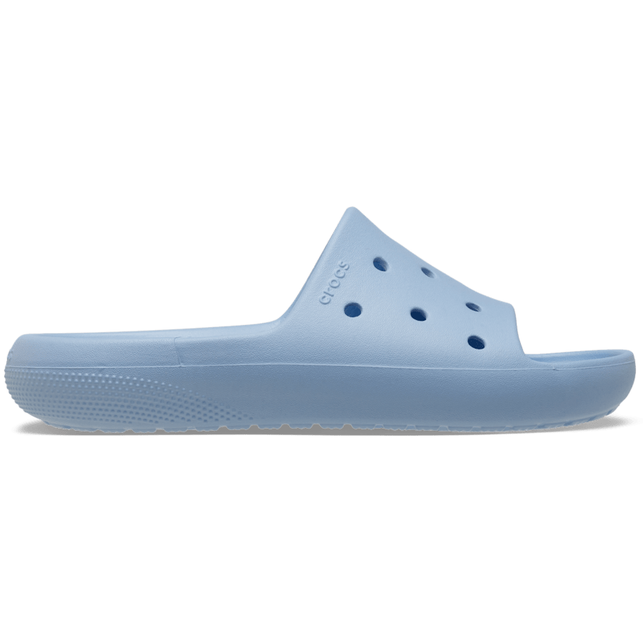 Blue Calcite Classic Slide - Side - Crocs