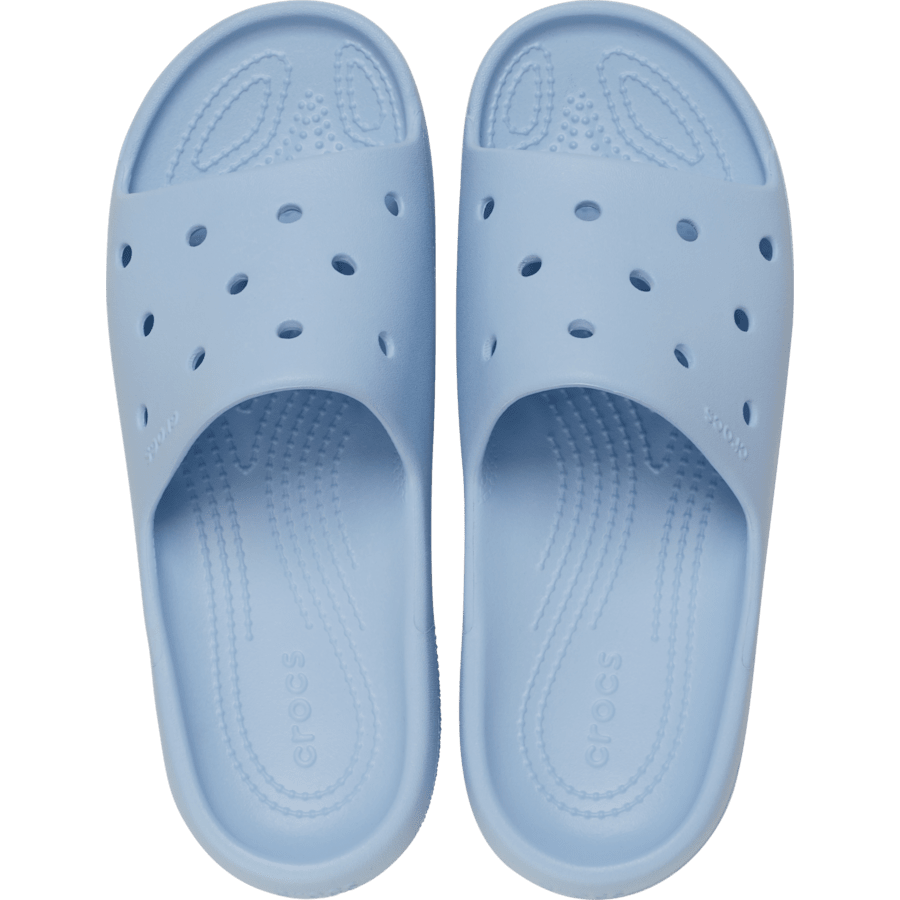 Blue Calcite Classic Slide - Top - Crocs