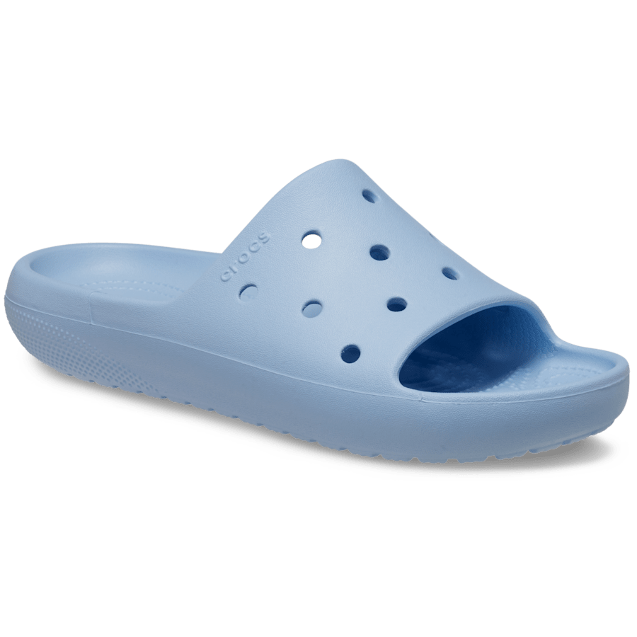 Blue Calcite Classic Slide - Angle - Crocs