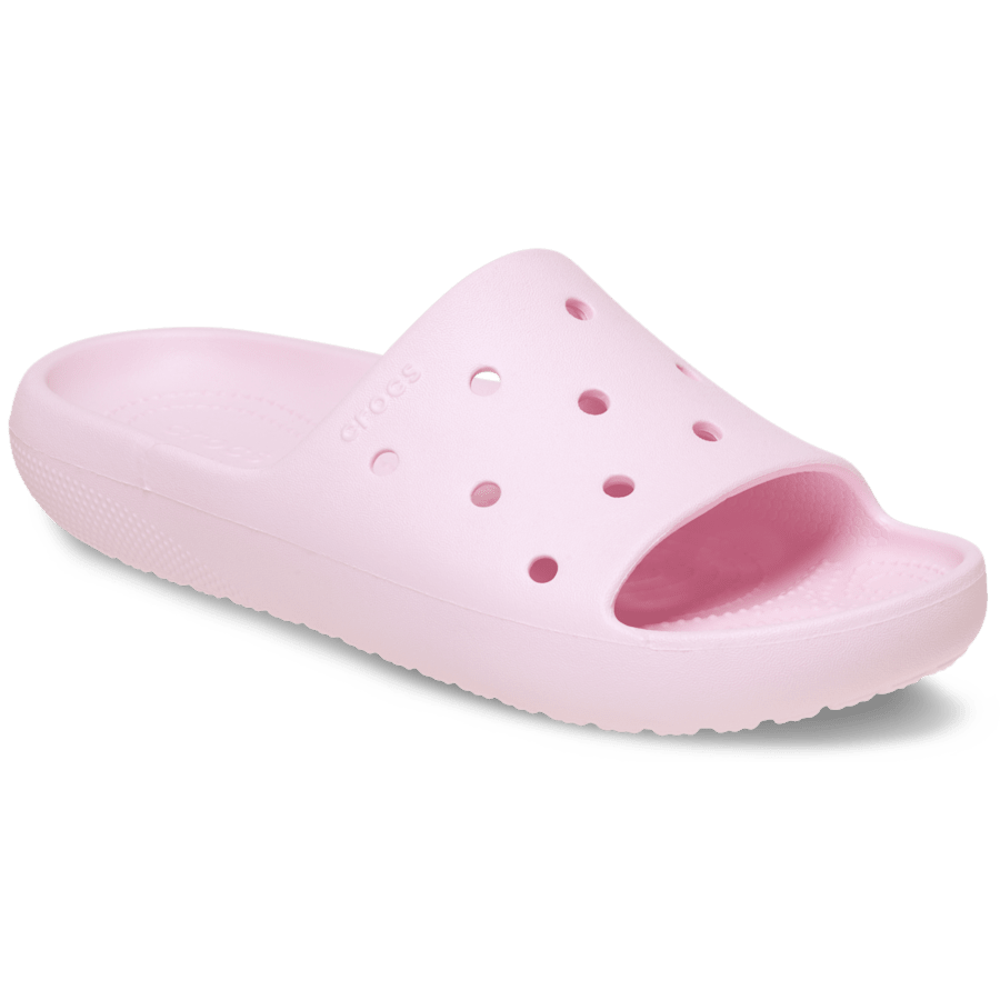 Pink Milk Classic Slide - Angle - Crocs