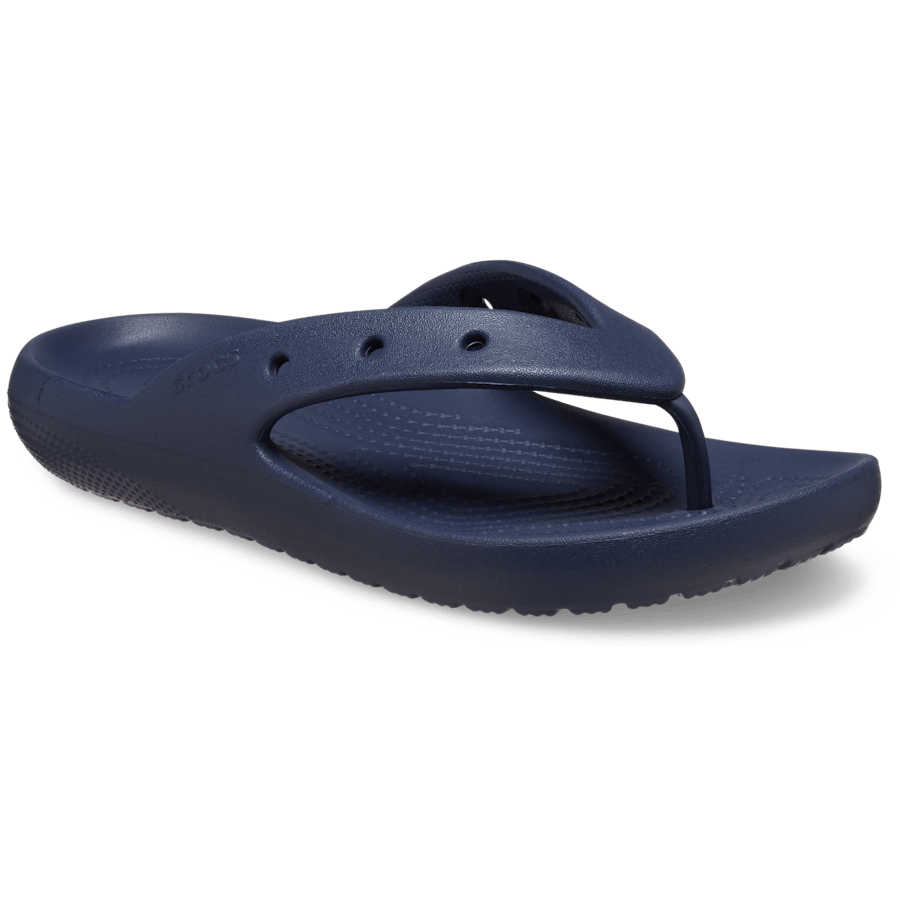 Navy Classic Flip - Angle - Crocs