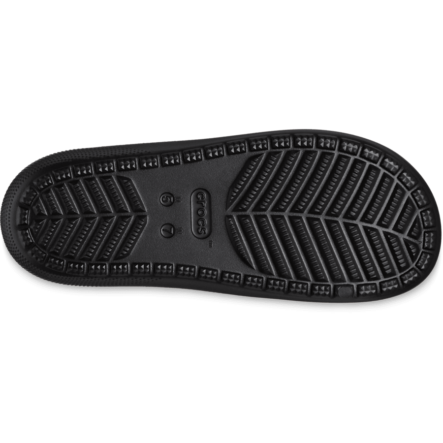 Black Classic Sandal - Bottom - Crocs