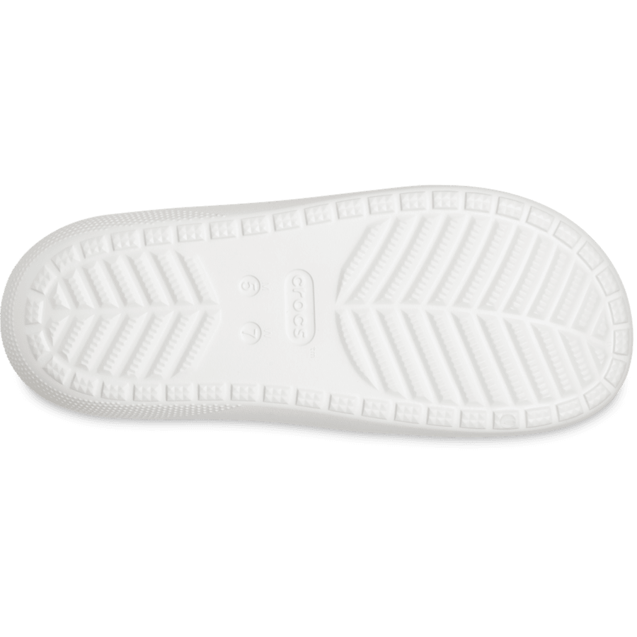 White Classic Sandal - Bottom - Crocs
