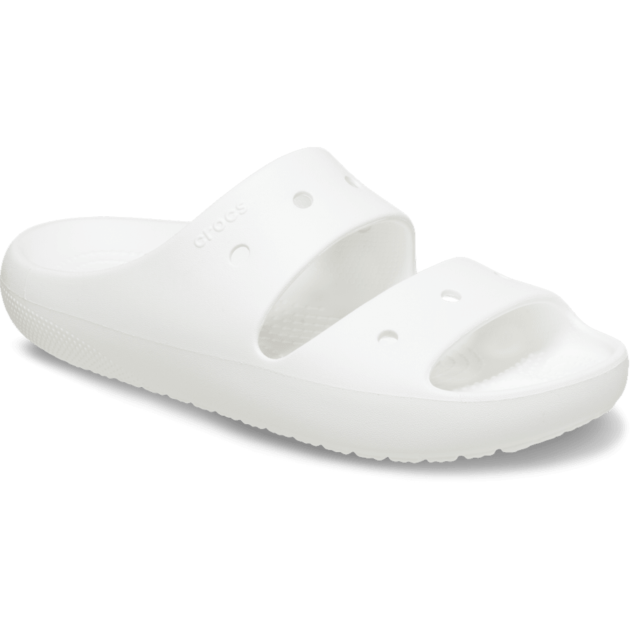White Classic Sandal - Angle - Crocs
