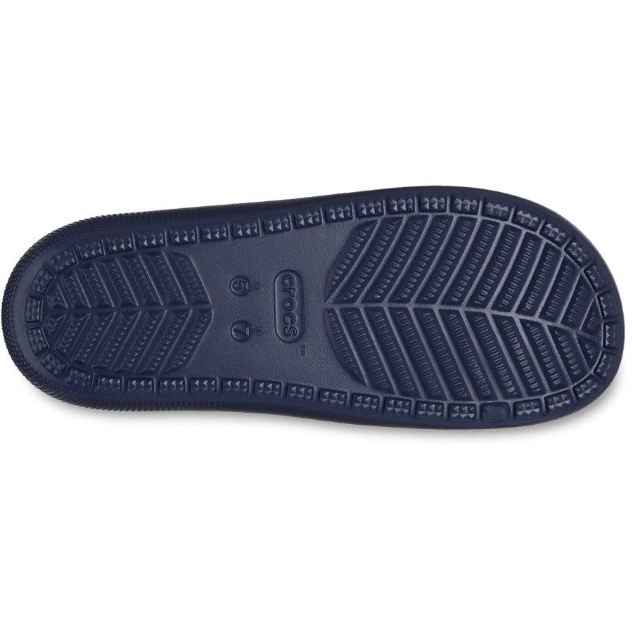 Navy Classic Sandal - Bottom - Crocs