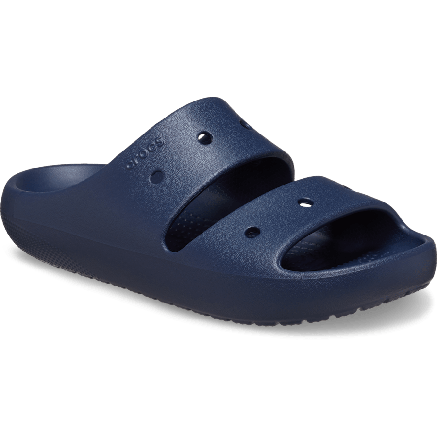 Navy Classic Sandal - Angle - Crocs