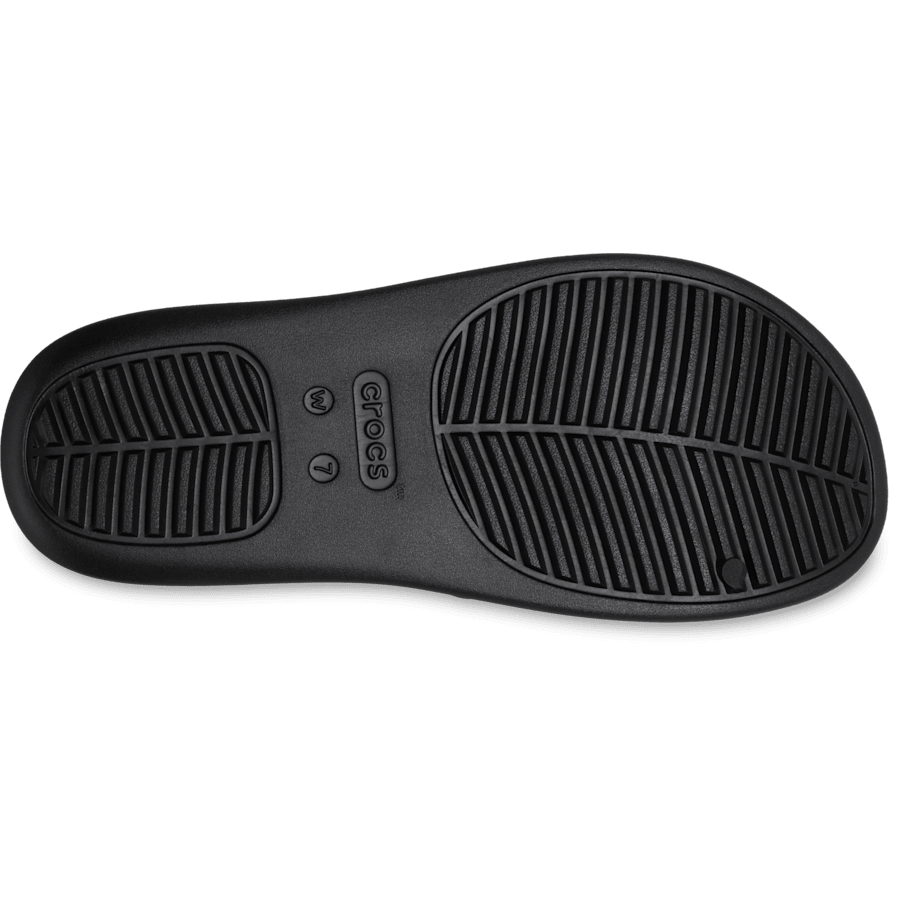 Black Getaway Platform H-Strap - Bottom - Crocs
