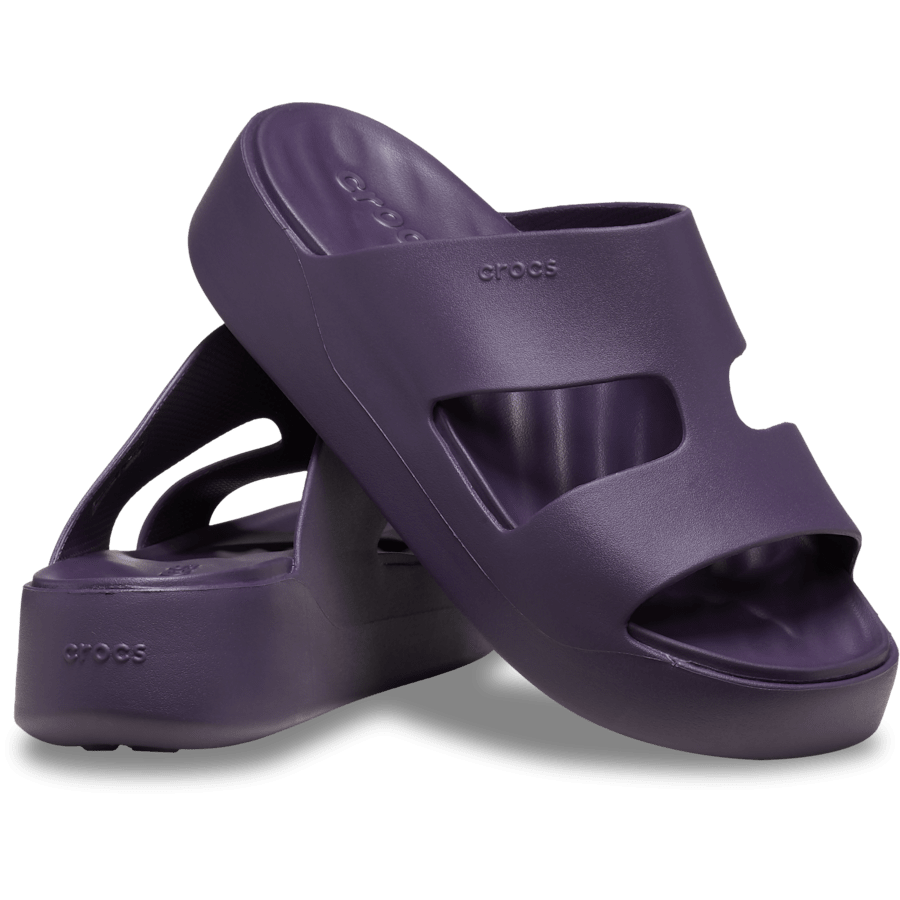 Colour Getaway Platform H-Strap - Pair - Crocs