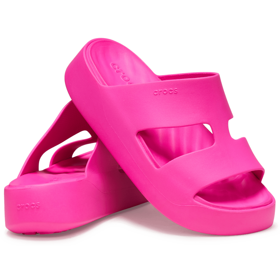 Colour Getaway Platform H-Strap - Pair - Crocs